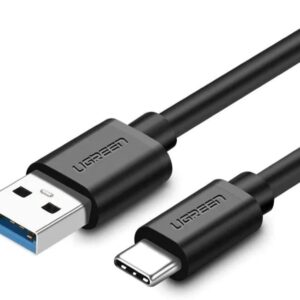UGREEN US184 USB 3.0 A Male to Type-C Male Cable 5Gbps Fast Charging Data Cable (Black)
