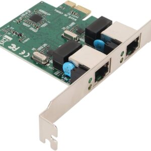 2 Port PCIe Gigabit Network Card Dual Port
