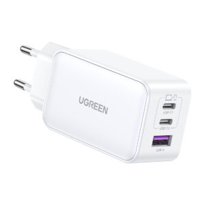 UGREEN 15334 Nexode 65W GaN Charger – 3-Port Fast Charging