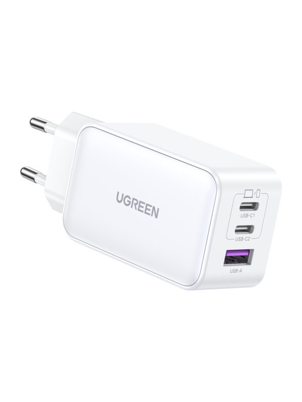 UGREEN 15334 Nexode 65W GaN Charger – 3-Port Fast Charging