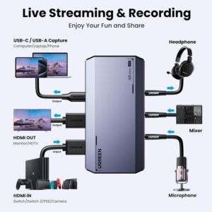 UGREEN 4K HDMI Video Capture Device