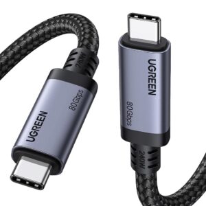 UGREEN USB4 Gen 4 – 240 W High-Speed USB-C to USB-C Cable