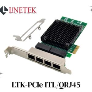 Linetek PCIe Quad RJ45 Gigabit Server NIC
