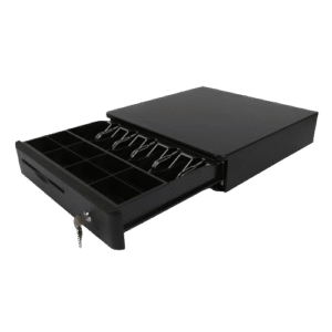 Gobbler GS-405A cash drawer with note and coin compartments